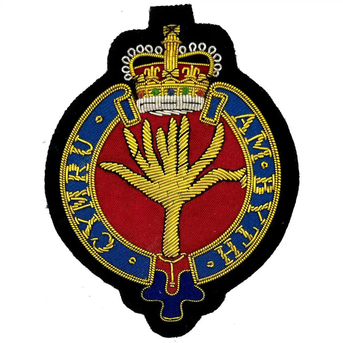 Welsh Guards Wire Bullion Blazer Badge - John Bull Clothing  from  John Bull Clothing 