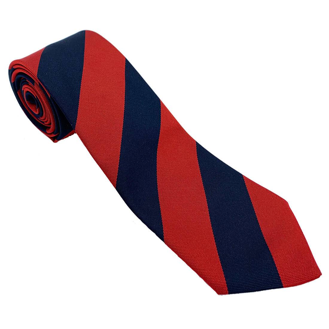 Adjutant Generals Corps Regimental Polyester Tie - John Bull Clothing