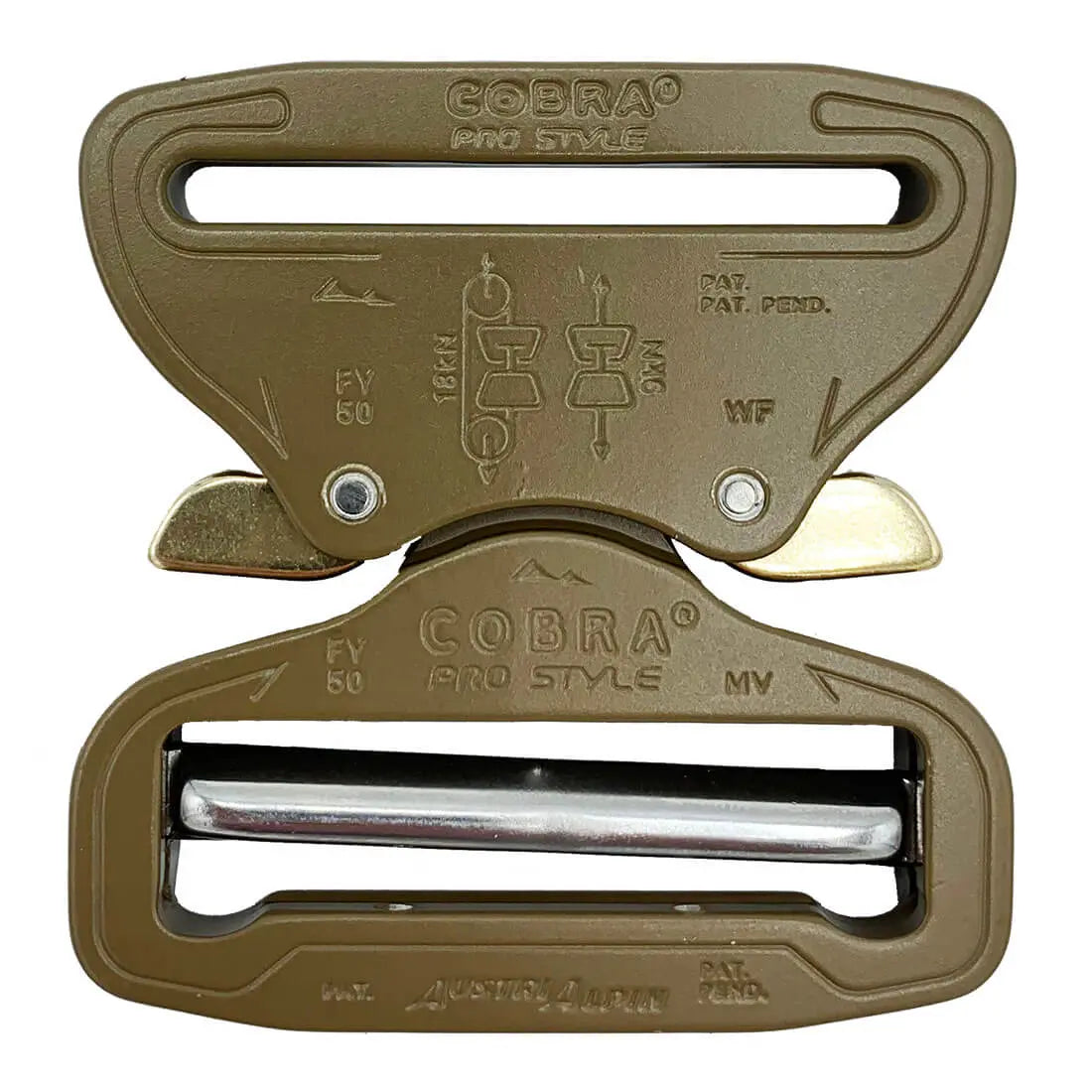 AustriAlpin 50mm Cobra Pro Quick Release Buckle - John Bull Clothing