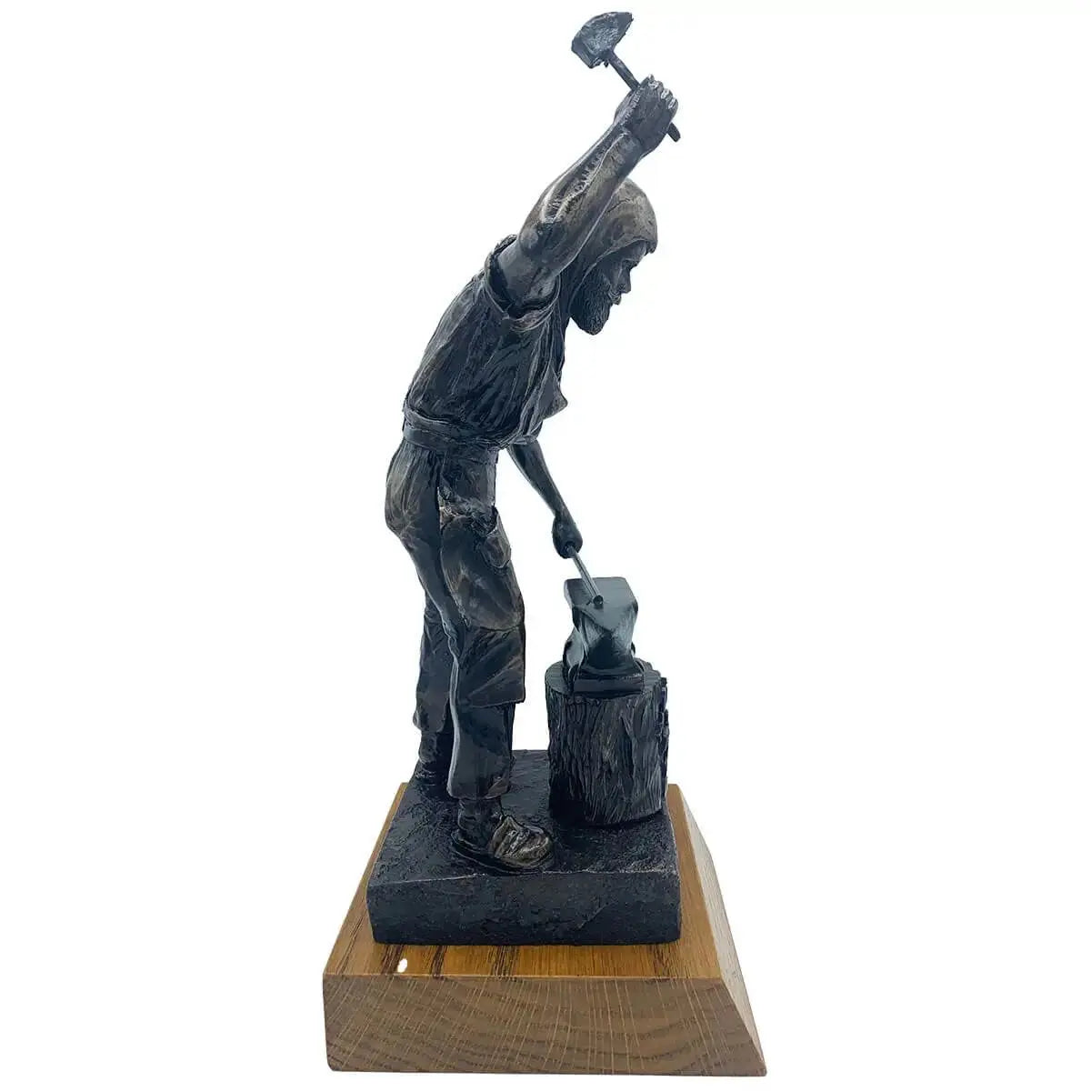 Bronze Resin St Eligius Blacksmith Statue - John Bull Clothing