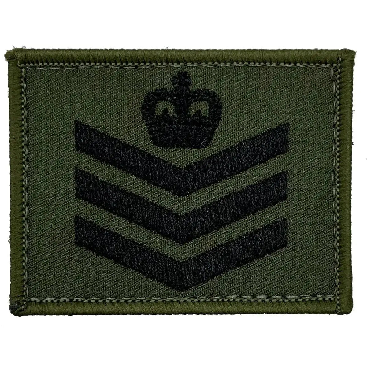 Commander Rank Patch Commando Rank Square Subdued Patch | John Bull Clothing