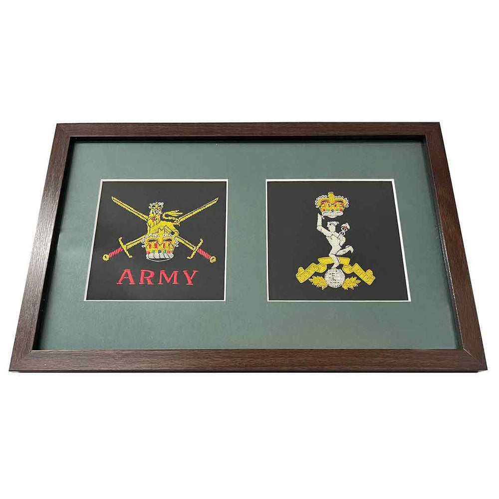Frame Classification Army Regimental Frames with Army Cap Badges | John Bull Clothing