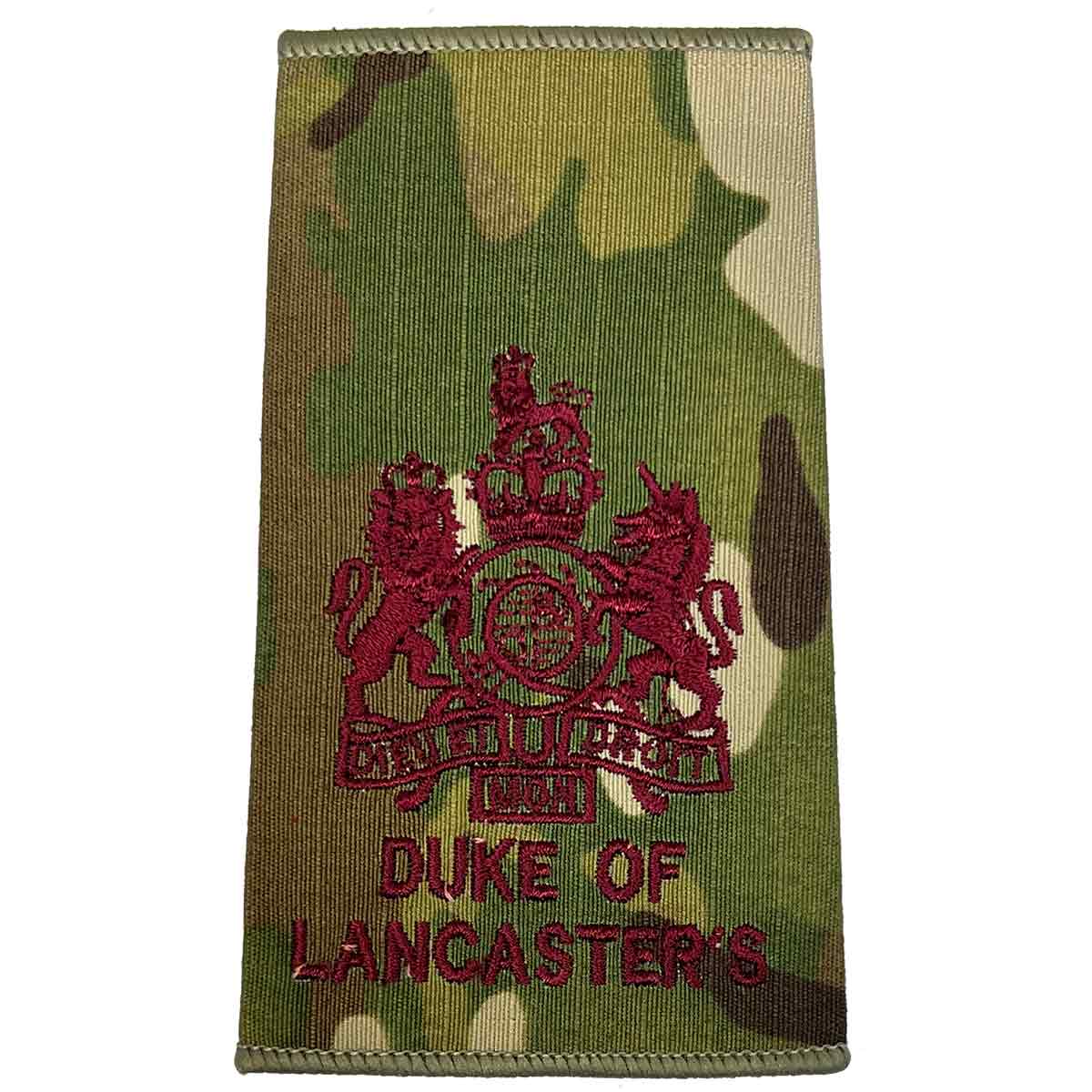 Duke of Lancasters Multicam Rank Slides (Pair) - John Bull Clothing