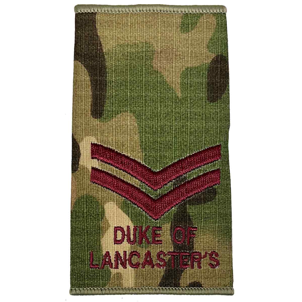 Duke of Lancasters Multicam Rank Slides (Pair) - John Bull Clothing