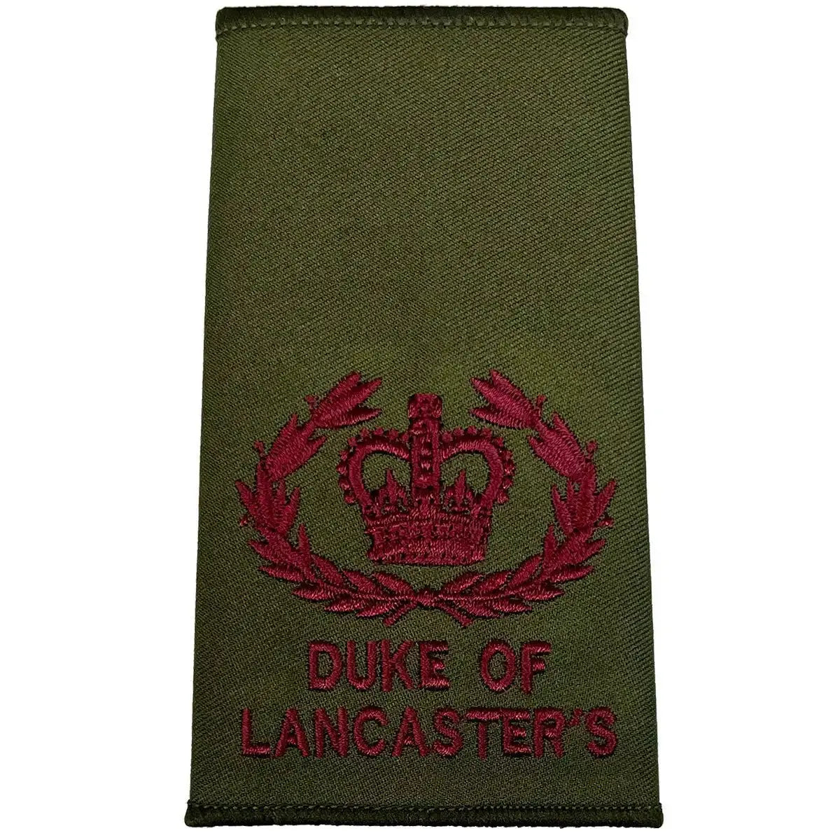 Duke of Lancaster's Olive Green Rank Slides (Pair) - John Bull Clothing
