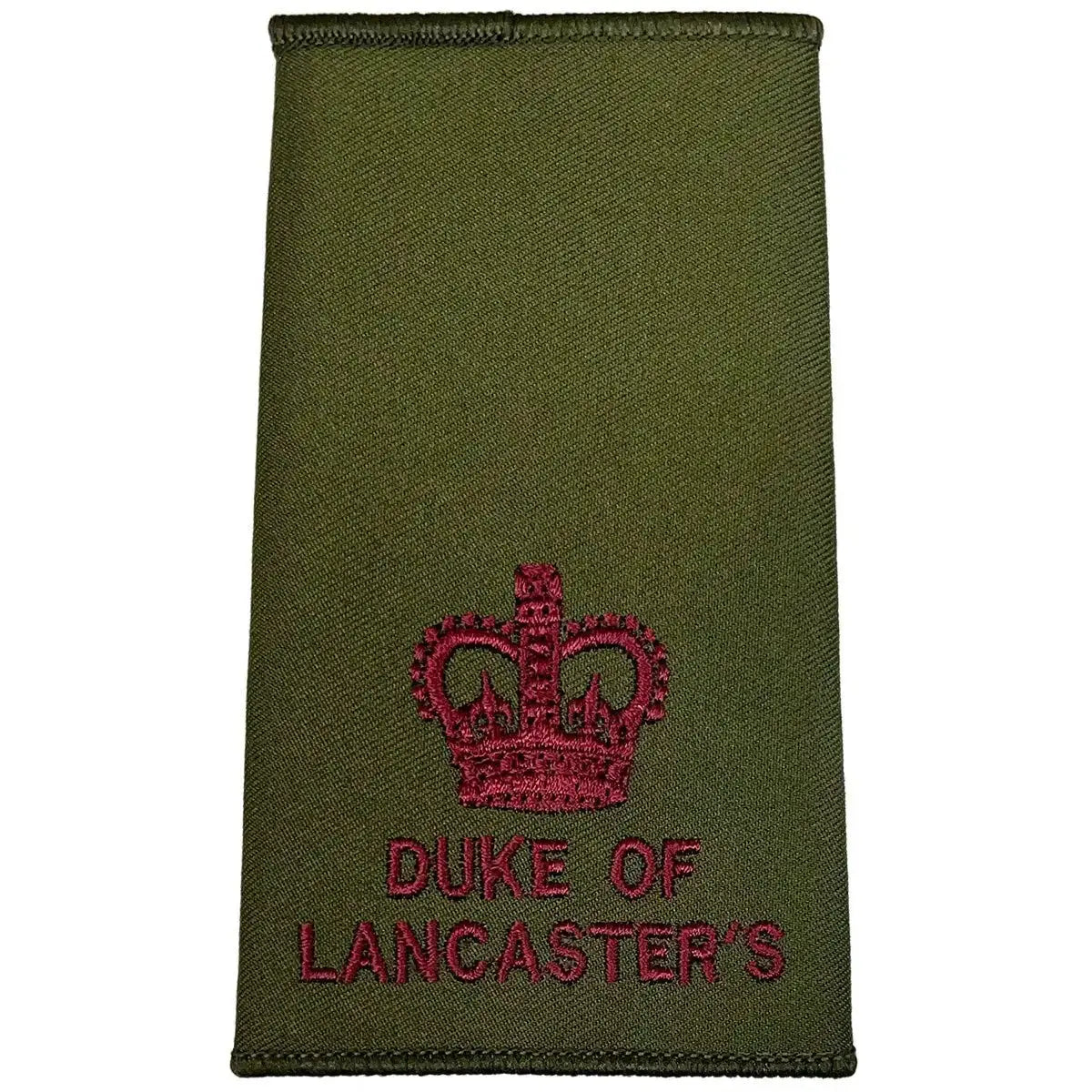 Duke of Lancaster's Olive Green Rank Slides (Pair) - John Bull Clothing