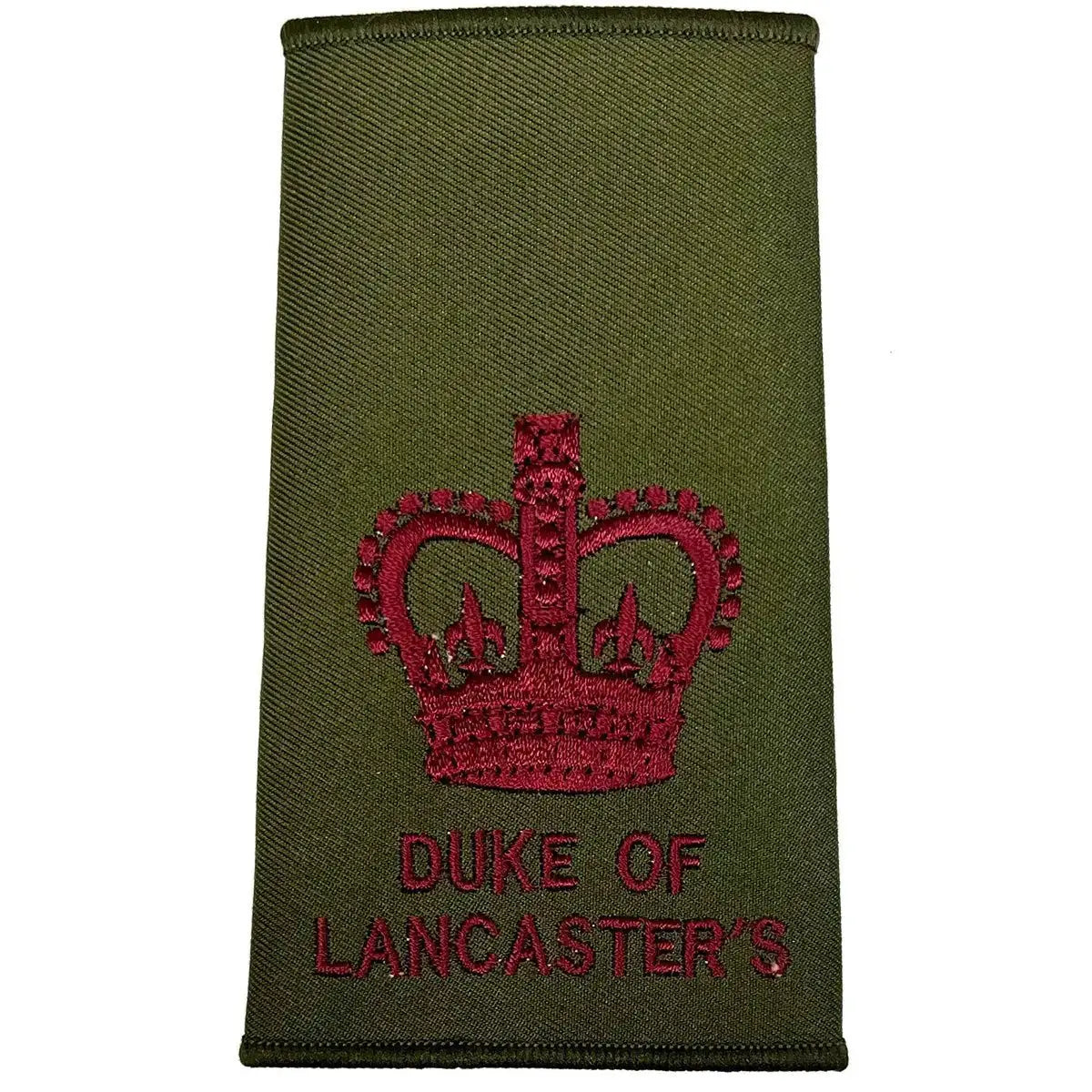 Duke of Lancaster's Olive Green Rank Slides (Pair) - John Bull Clothing