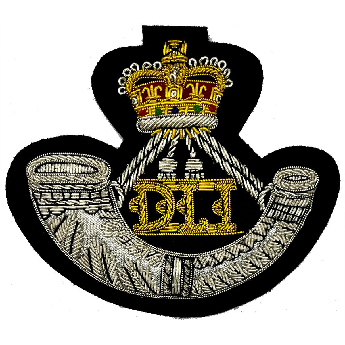 Durham Light Infantry Bullion Blazer Badge - John Bull Clothing