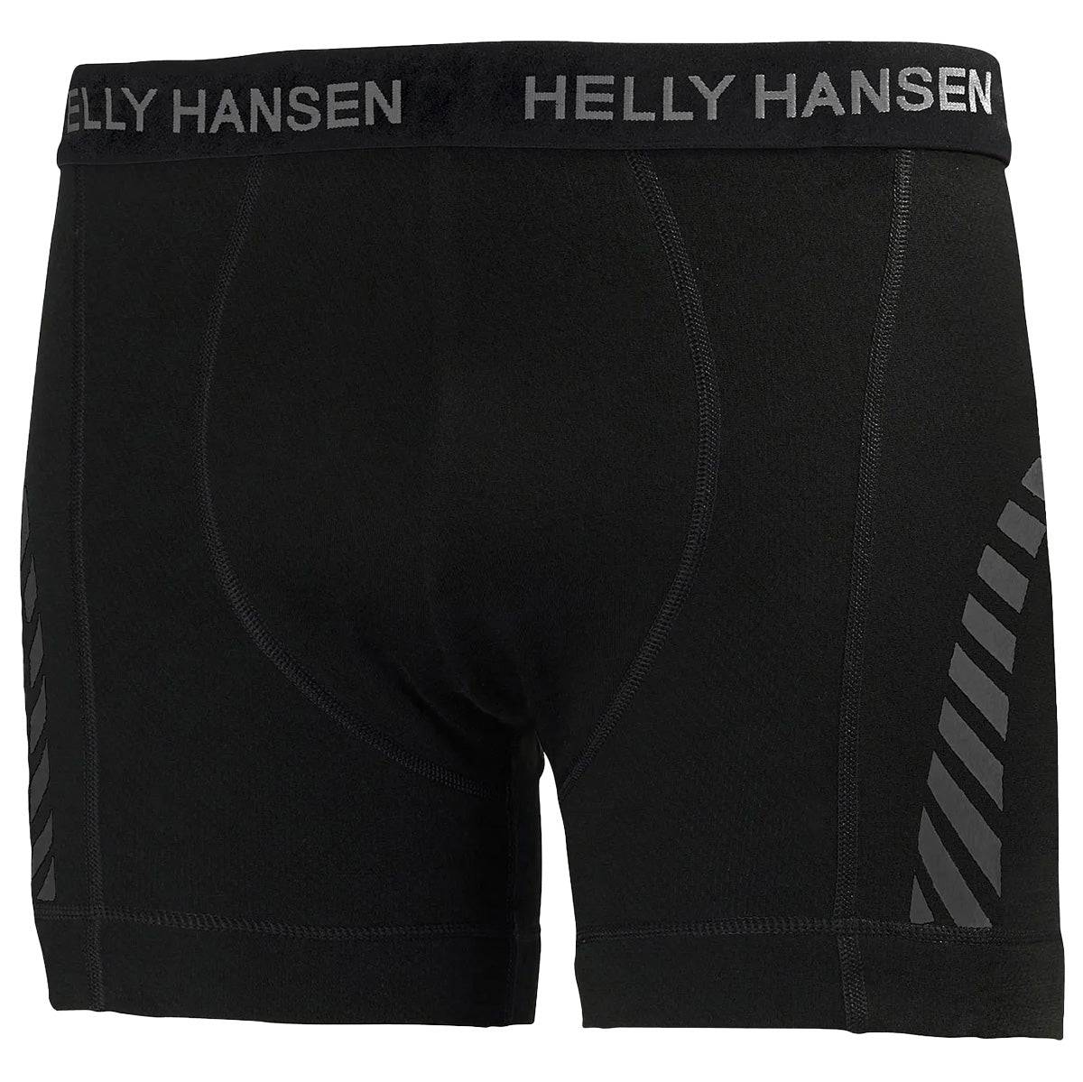 Helly Hansen Mens Lifa Merino Boxer Short Black - John Bull Clothing