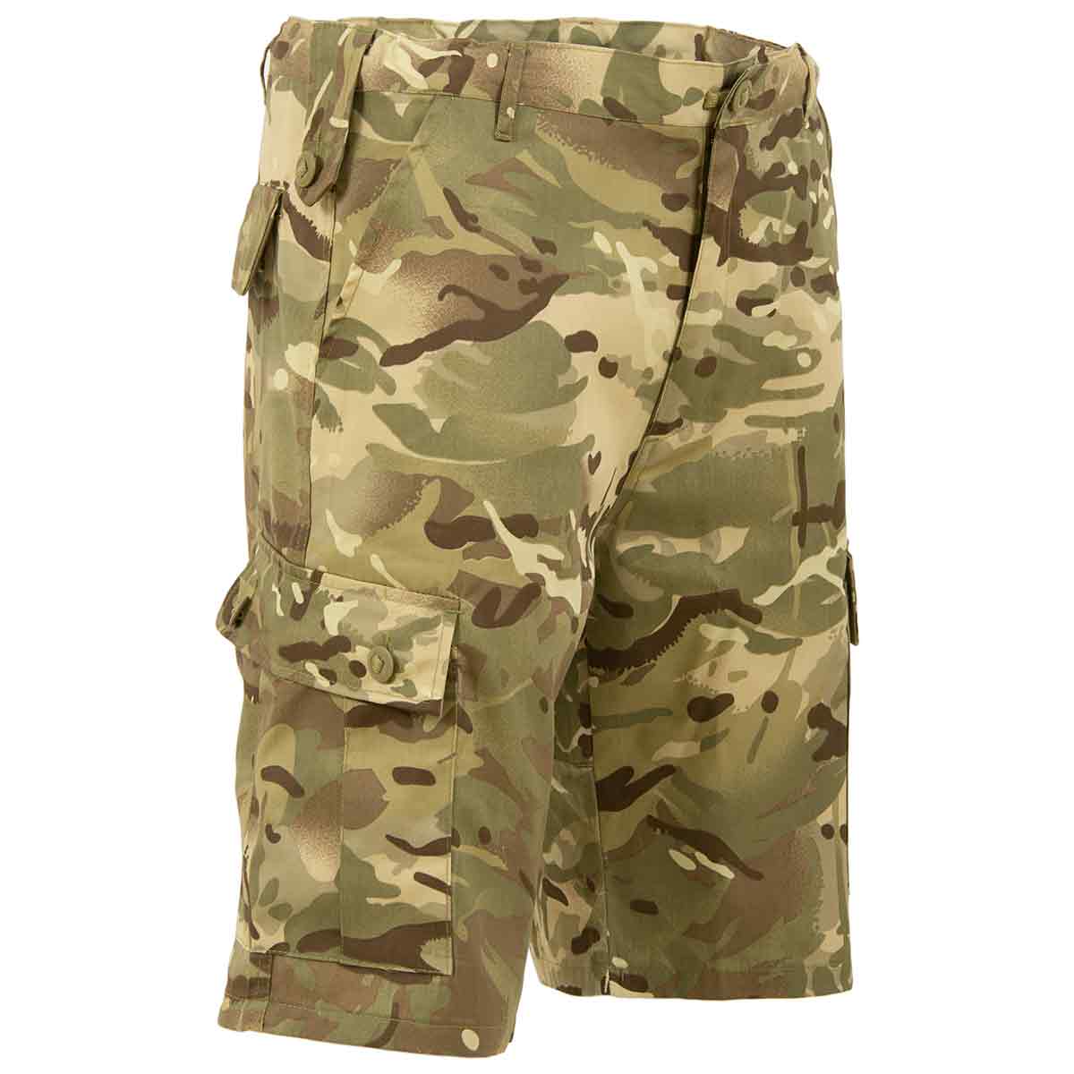 Highlander Elite British Army Style Camo Combat Shorts - John Bull Clothing