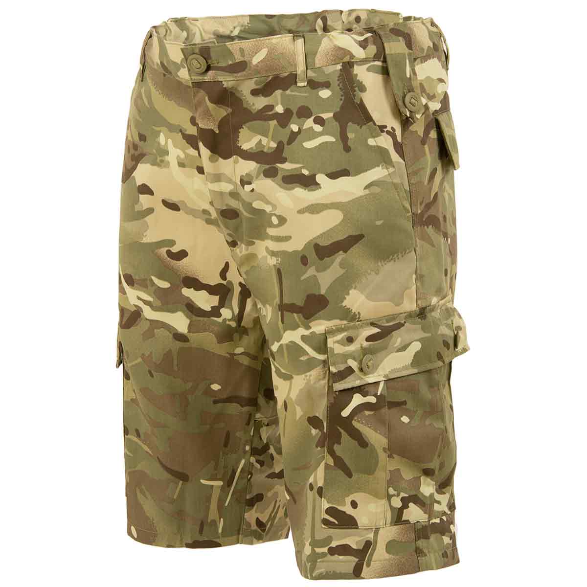 Highlander Elite British Army Style Camo Combat Shorts - John Bull Clothing