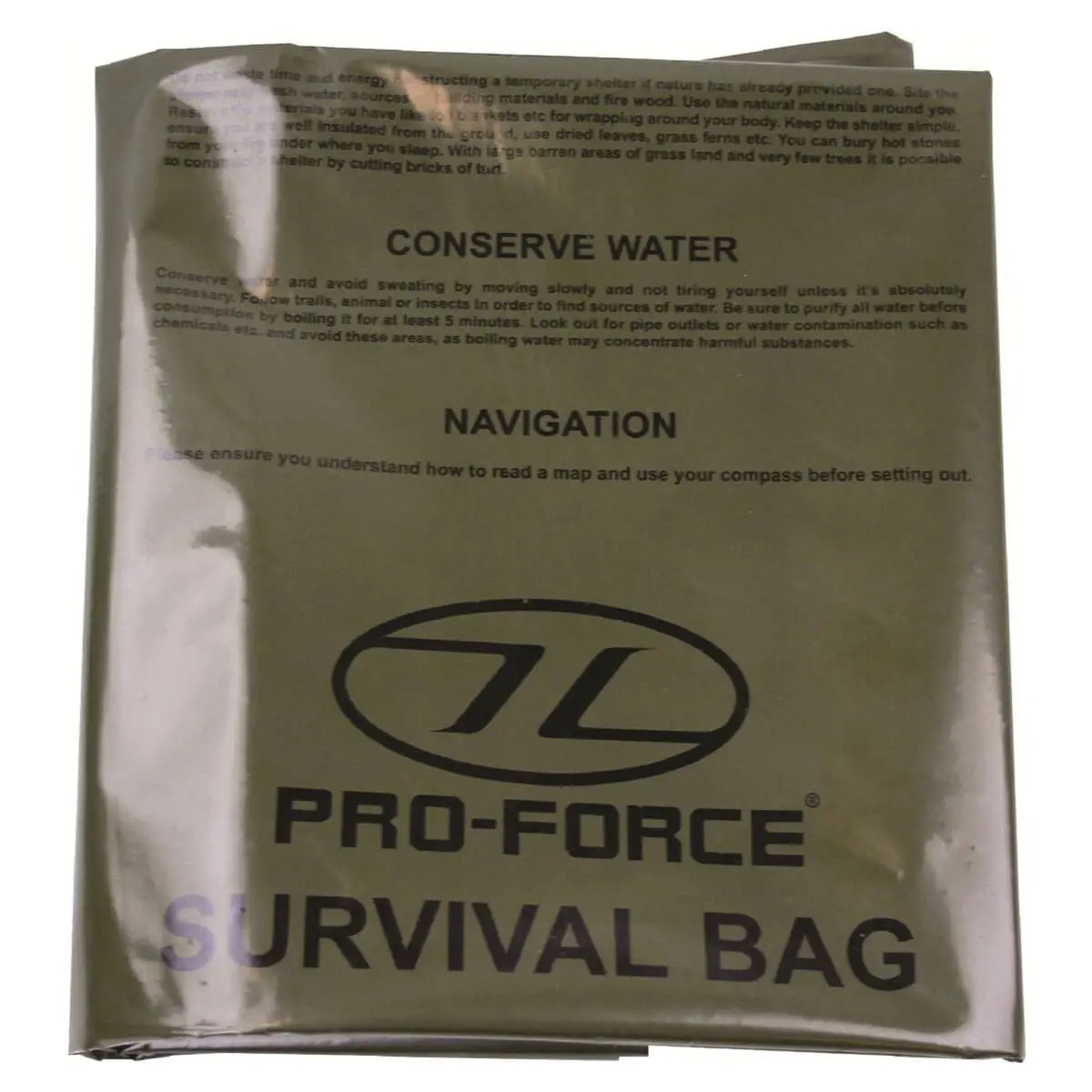 Highlander Emergency Survival Hi-Vis Bivi Bag - John Bull Clothing