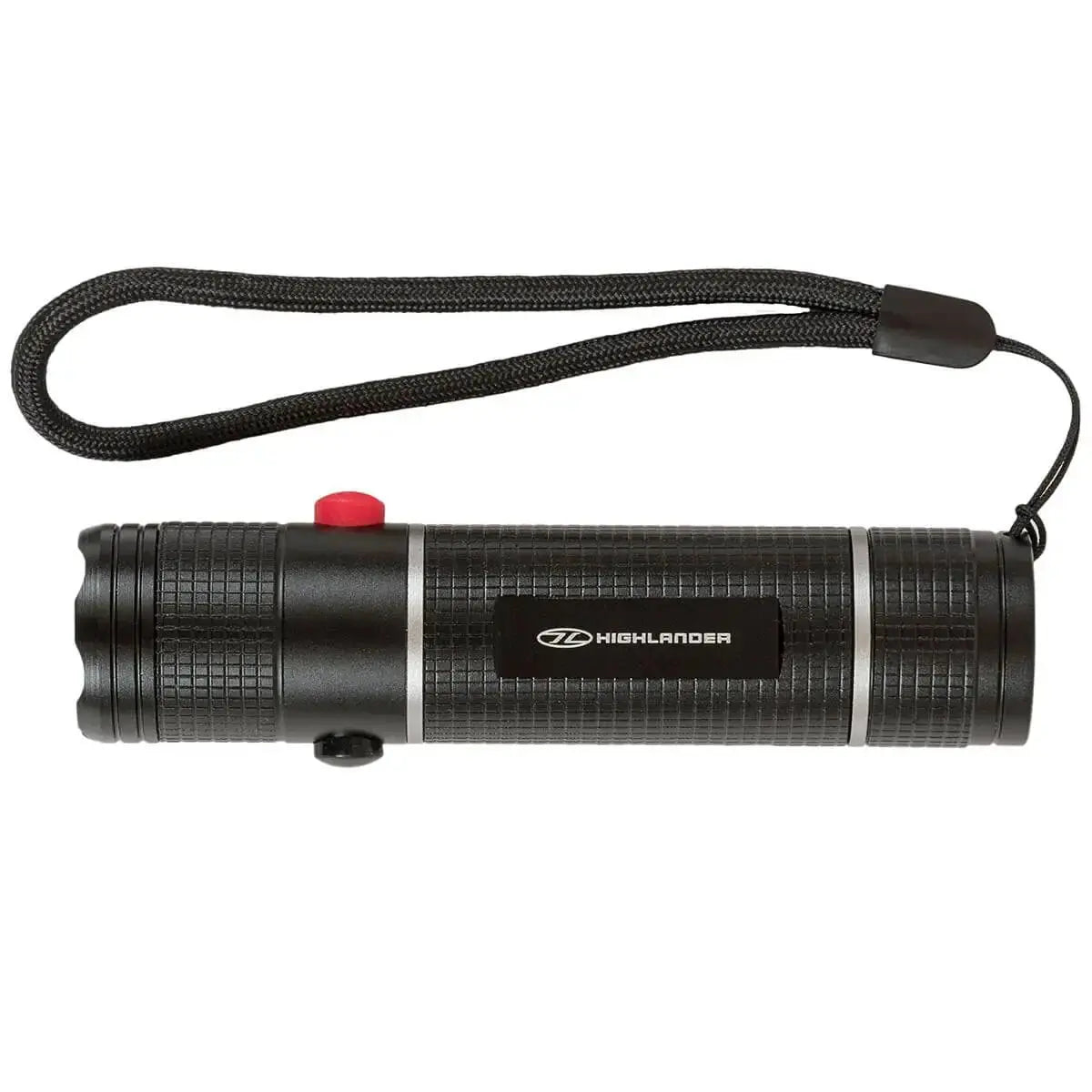 Highlander Hawkeye Tactical Dual Button Torch - Red & White Light - John Bull Clothing