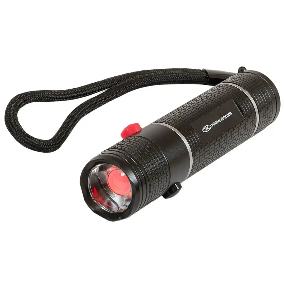 Highlander Hawkeye Tactical Dual Button Torch - Red & White Light - John Bull Clothing