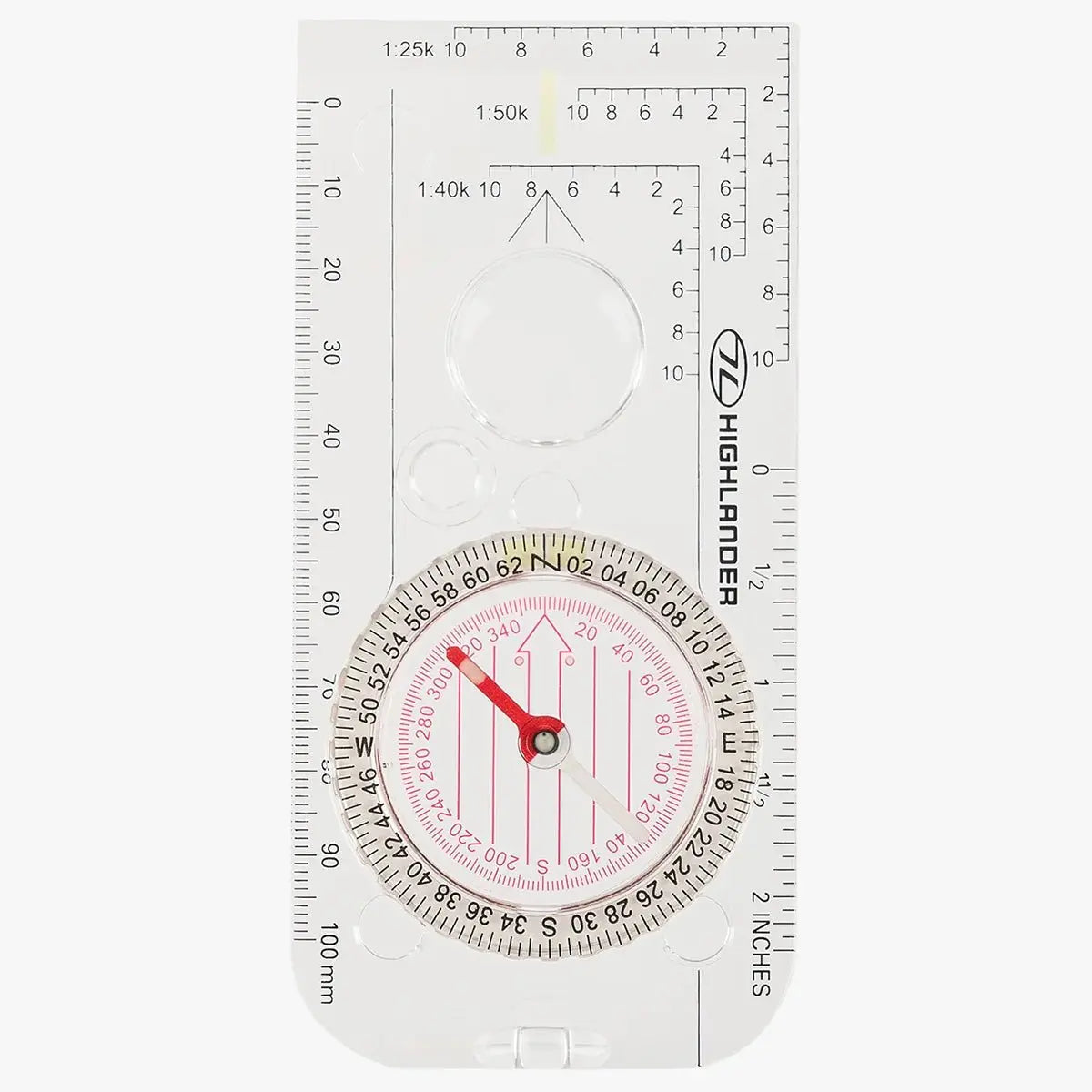 Highlander Pathfinder Military Map Reading Compass - John Bull Clothing