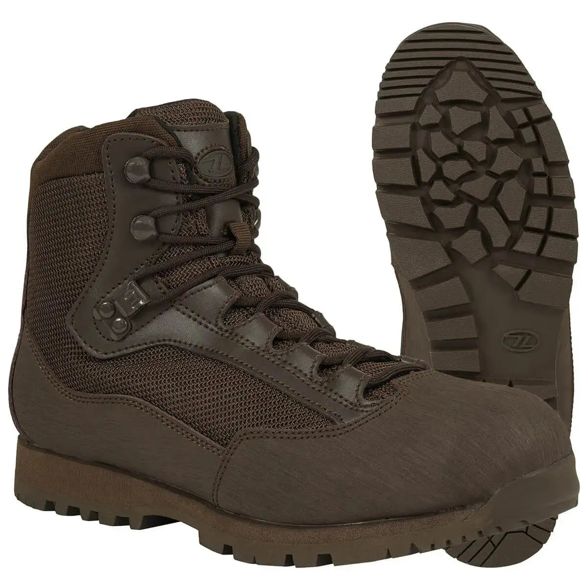 Highlander Pentland Brown Military Boot - John Bull Clothing