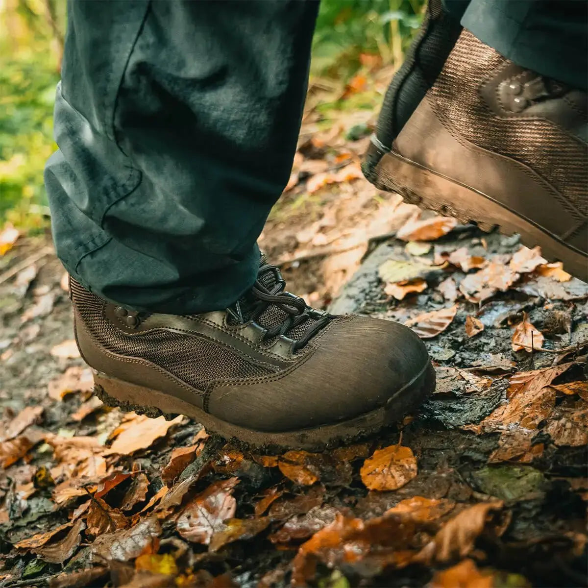 Highlander Pentland Brown Military Boot - John Bull Clothing