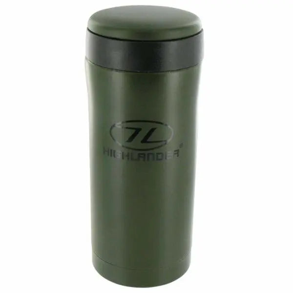 Highlander Sealed Green Thermal Mug - John Bull Clothing