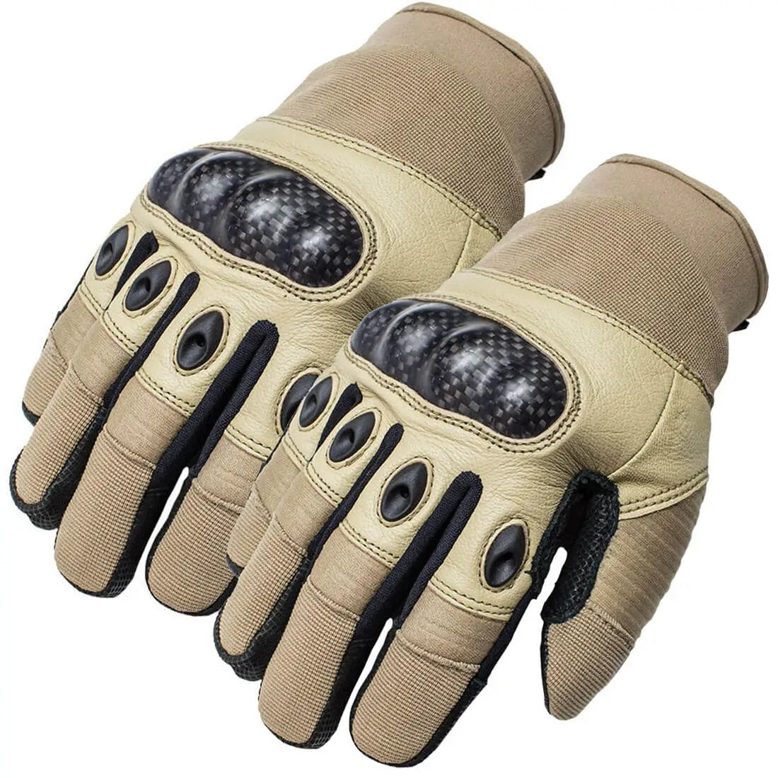 Highlander Tactical Combat Gloves Tan - John Bull Clothing