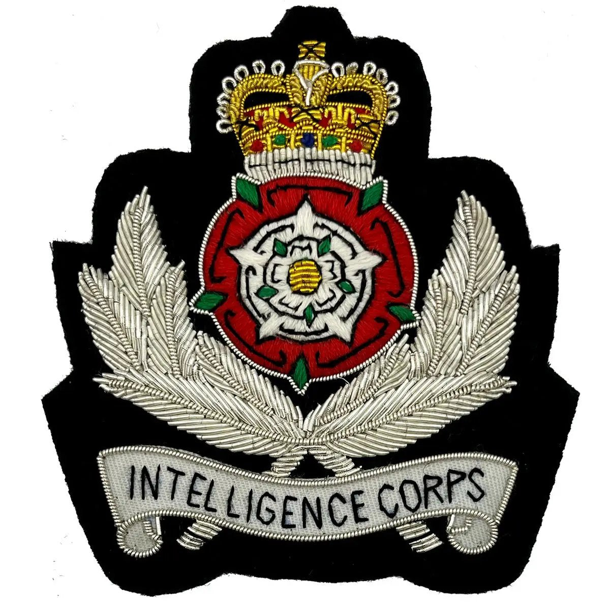 Intelligence Corps Bullion Blazer Badge - John Bull Clothing
