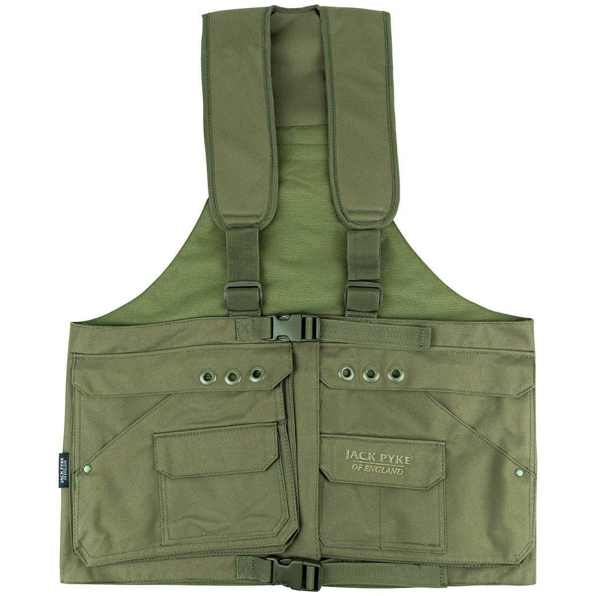 Jack Pyke Dog Handlers Vest Olive Green - John Bull Clothing