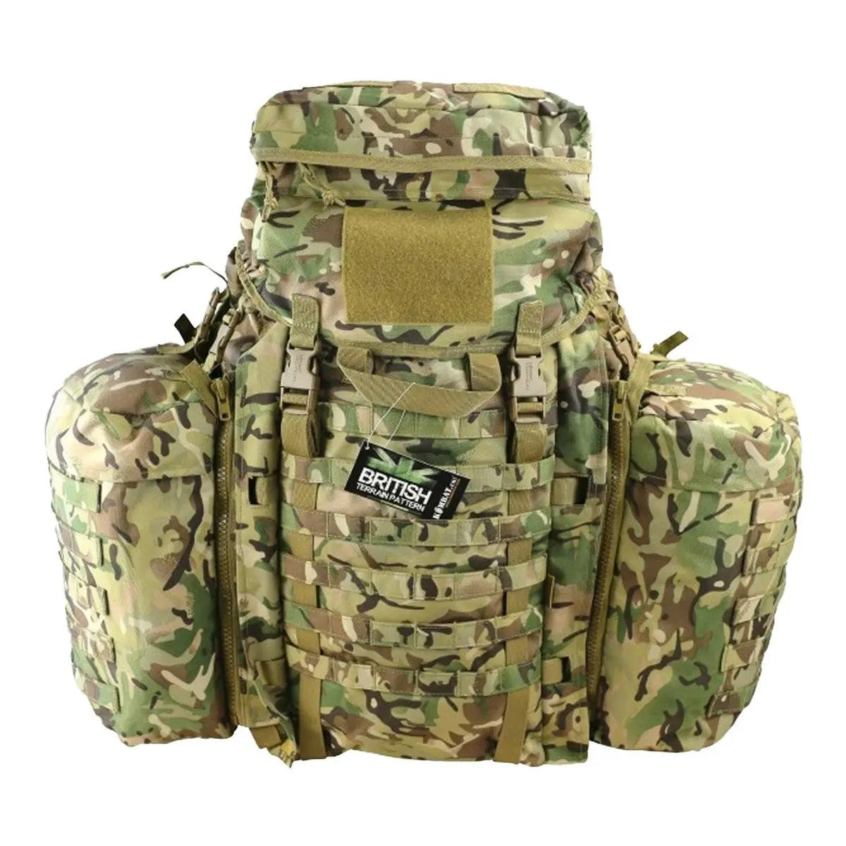 Kombat 90L Tactical Assualt Pack BTP with Pouches - John Bull Clothing