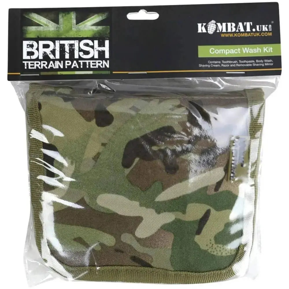 Kombat Compact Multicam Wash Kit | John Bull Clothing