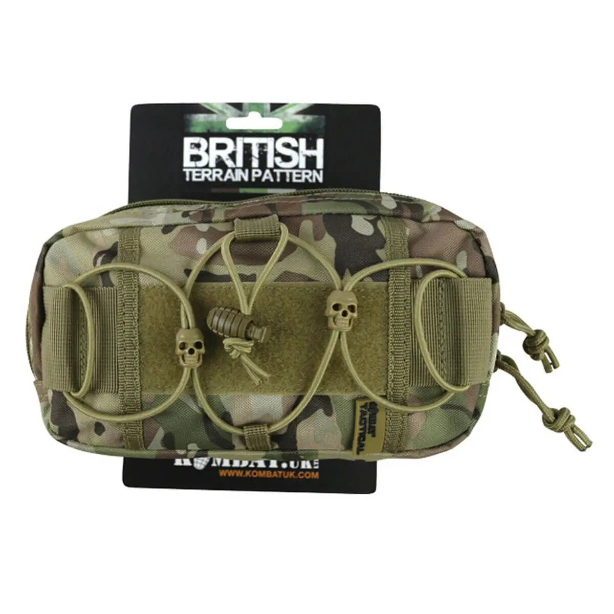 Kombat Fast Pouch and Grenade Stoppers British Terrain Pattern - John Bull Clothing