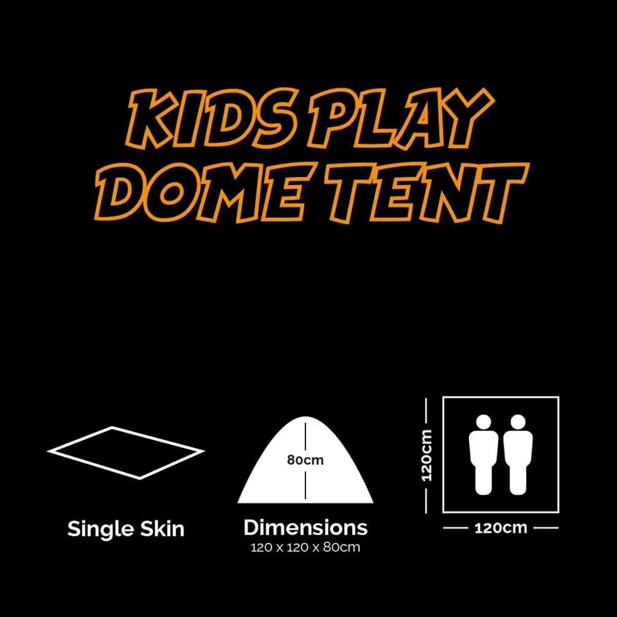 Kombat Kids BTP Play Dome Tent - John Bull Clothing