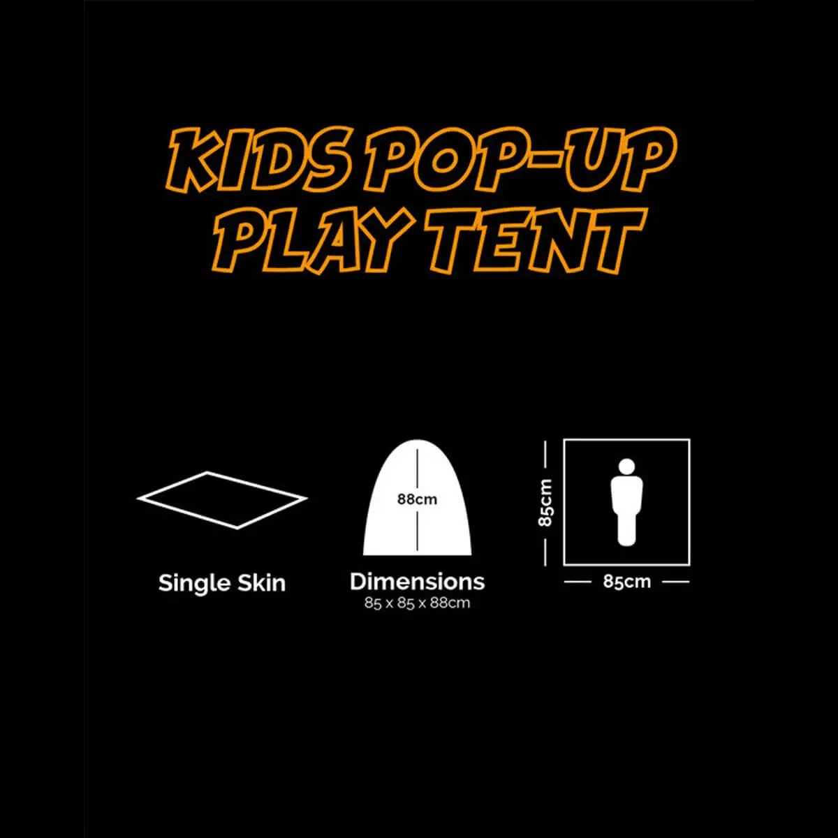 Kombat Kids BTP Pop up Tent - John Bull Clothing
