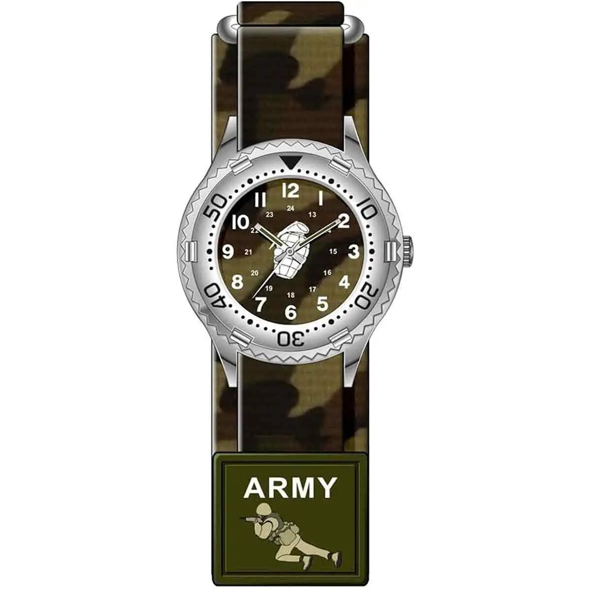 Kombat Kids Camouflage Army Watch - John Bull Clothing