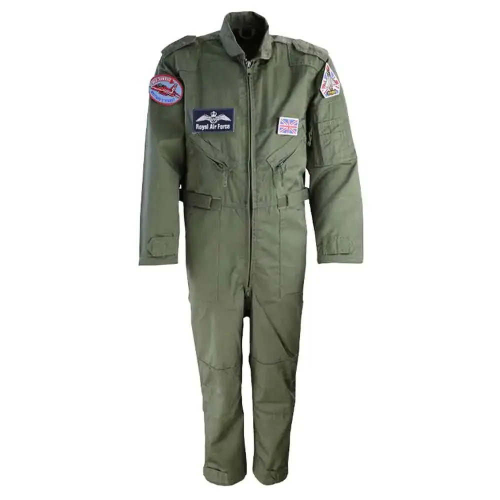 Kombat Kids UK Green Aviators Flight Suit - John Bull Clothing