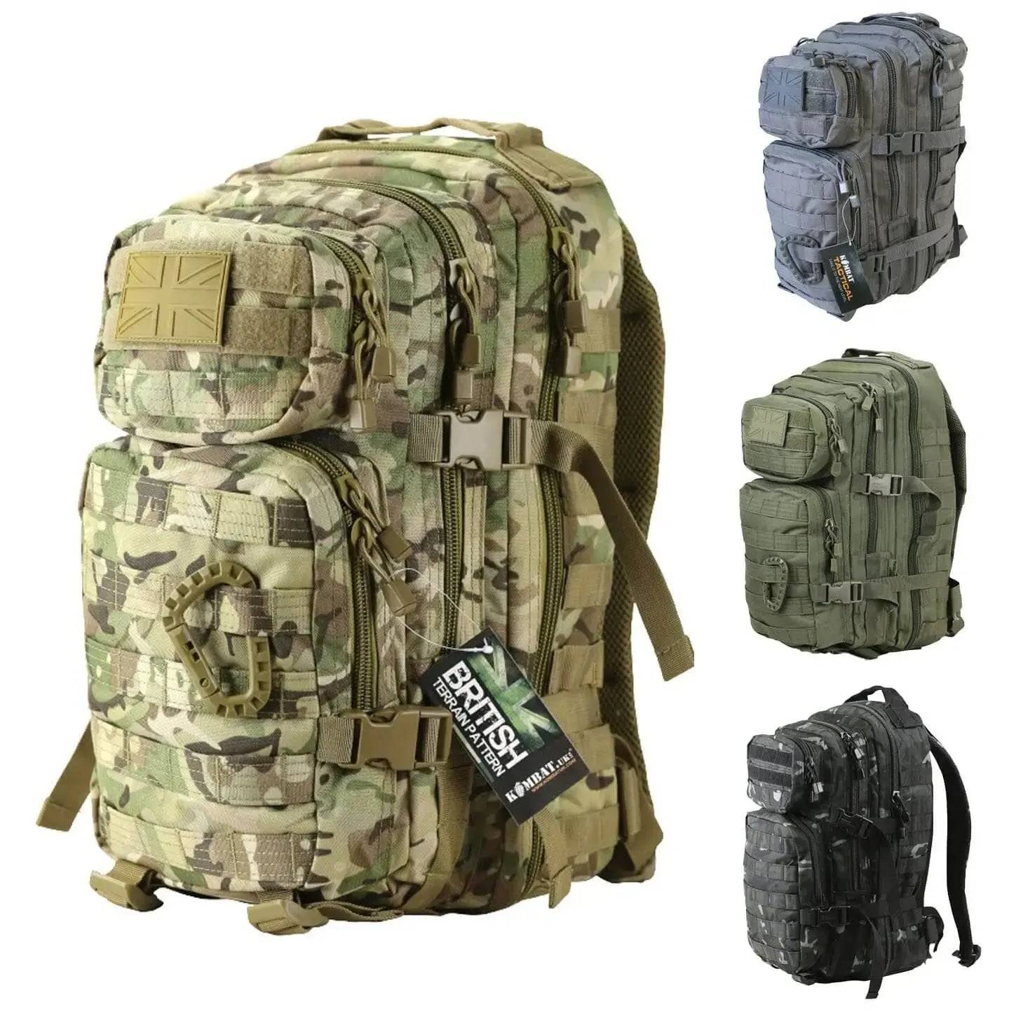 Kombat Small 28 Litre Molle Assault Patrol Pack - John Bull Clothing