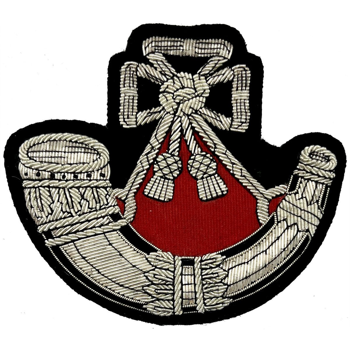 Light Infantry Bullion Blazer Badge - John Bull Clothing