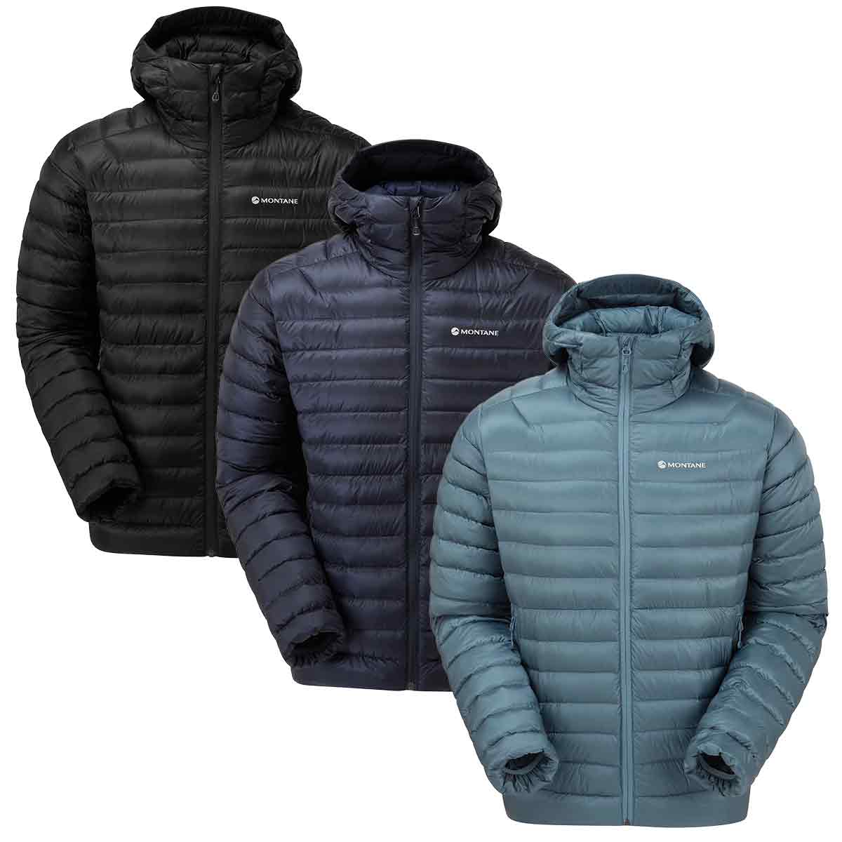 Montane Mens Anti-Freeze Hooded Down Jacket - John Bull Clothing