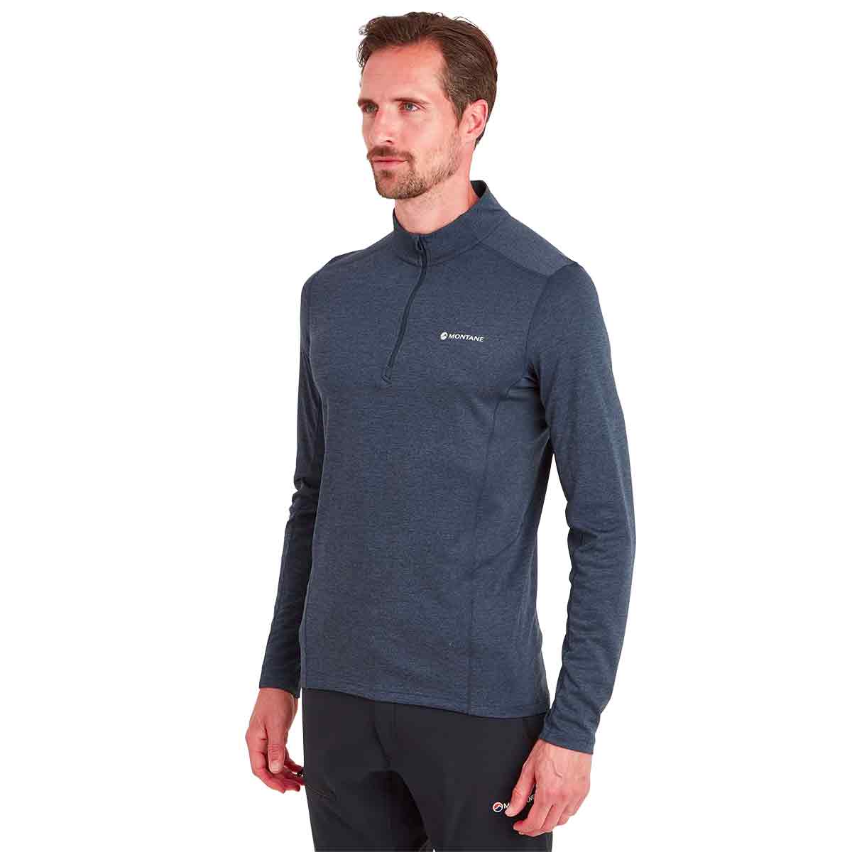 Montane Mens Dart Zip Neck T-Shirt - John Bull Clothing