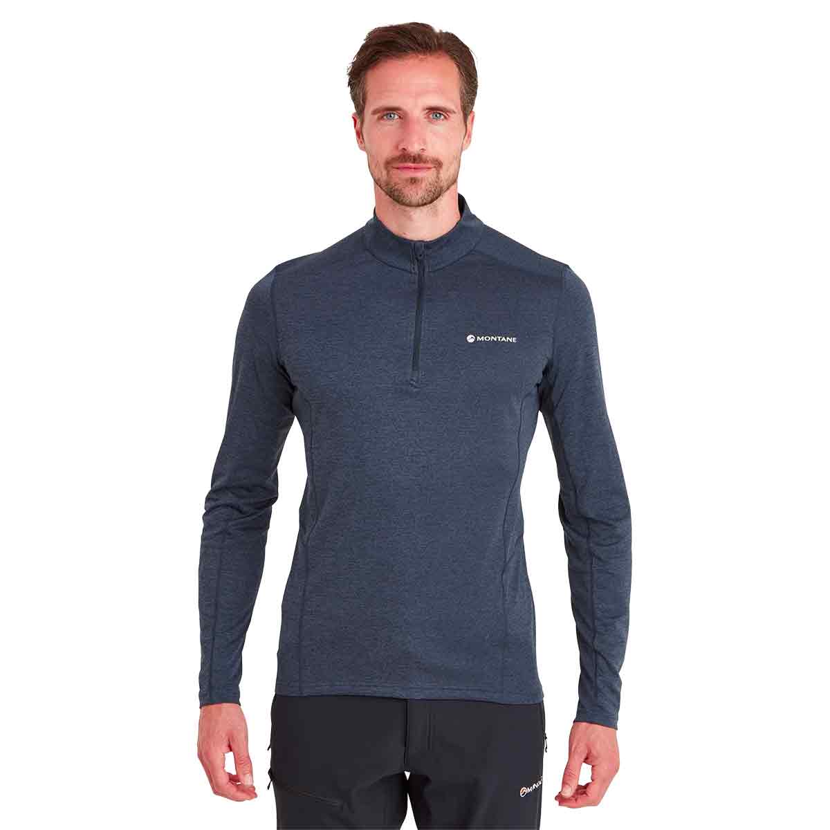 Montane Mens Dart Zip Neck T-Shirt - John Bull Clothing