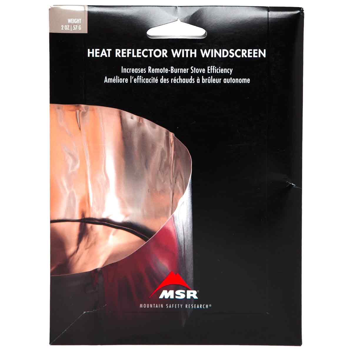 MSR Solid Heat Reflector with Windscreen - John Bull Clothing