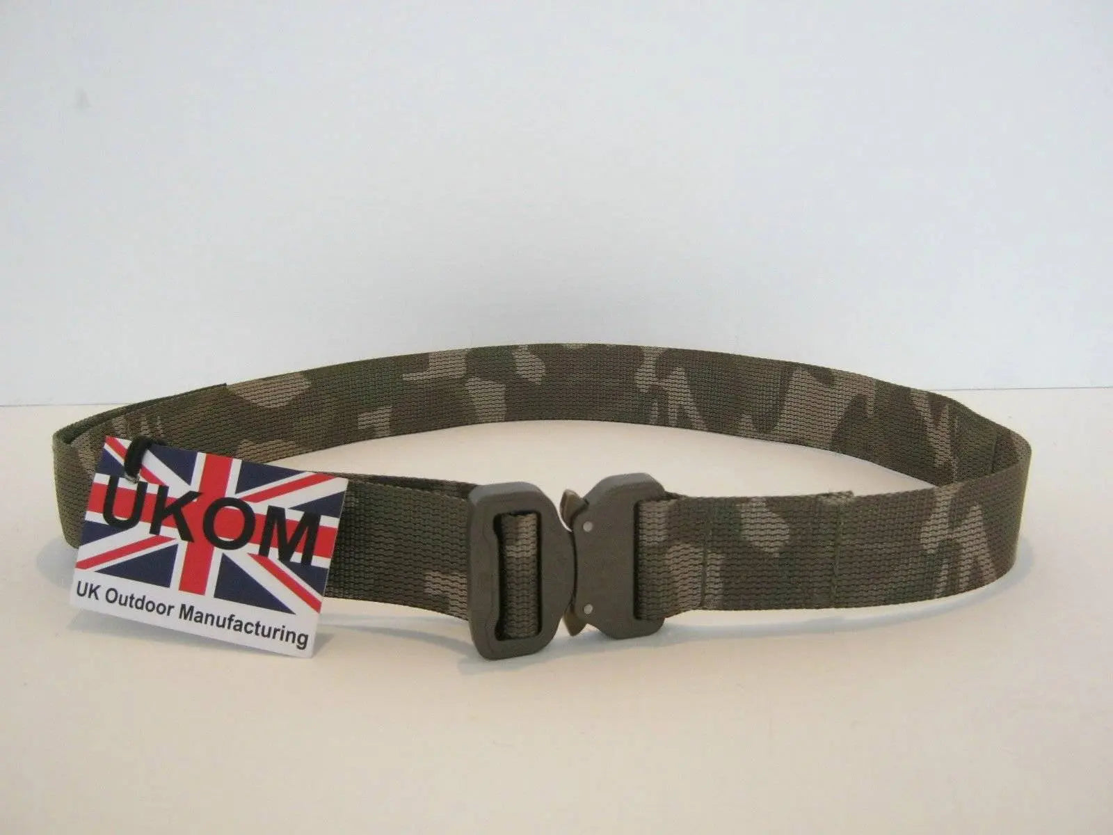 Multicam Lightweight Tactical Belt with Cobra Buckle - John Bull Clothing