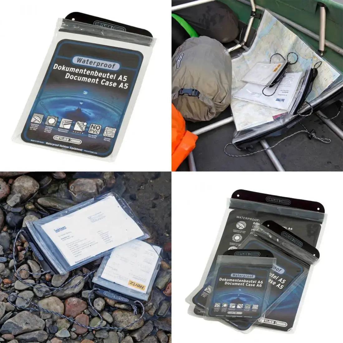 Ortlieb A5 Waterproof Document Case - John Bull Clothing