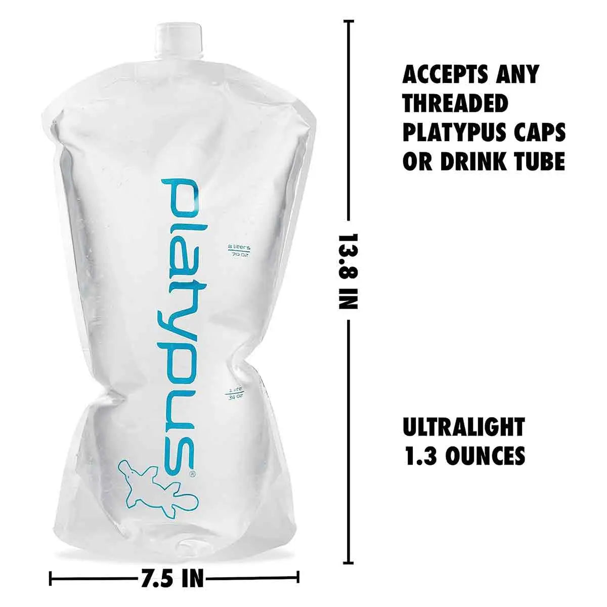 Platypus Platy 2L Bottle - John Bull Clothing