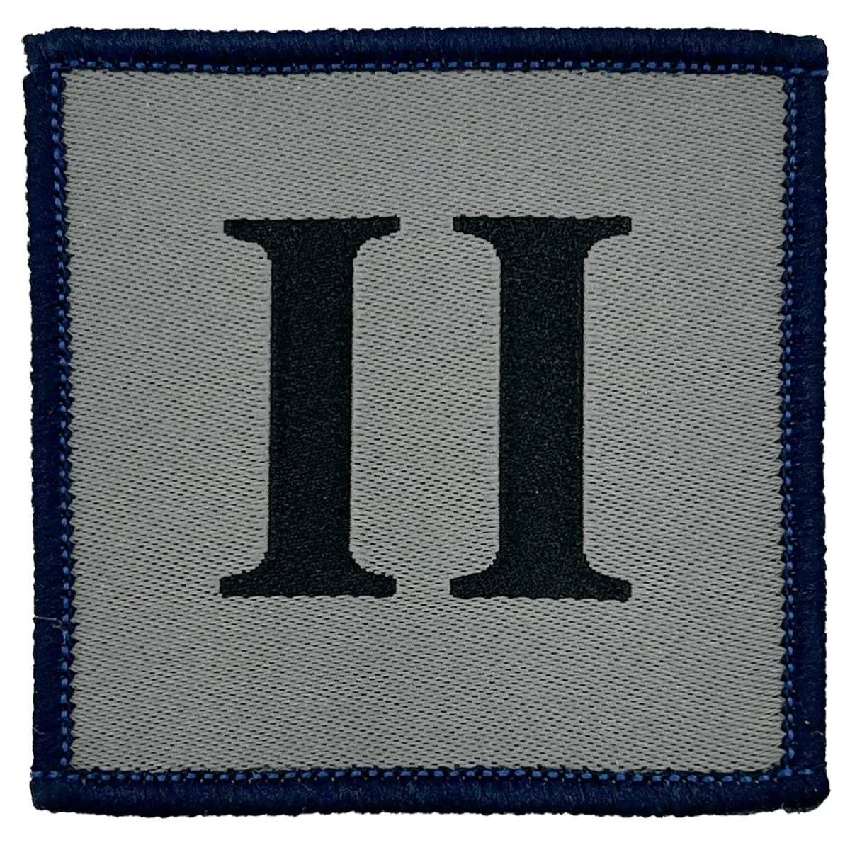 Ranger Regiment II TRF Iron On Badge with Dark Blue Border - John Bull Clothing