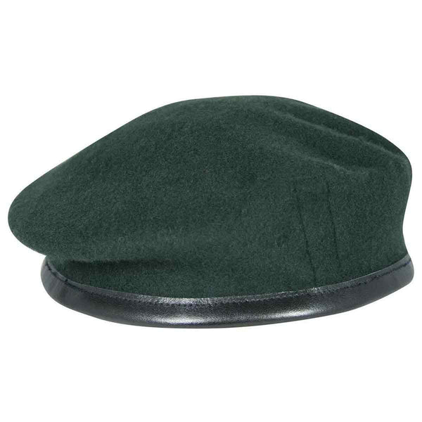 Rifle Green Beret Army UK Silk Lined Small Crown