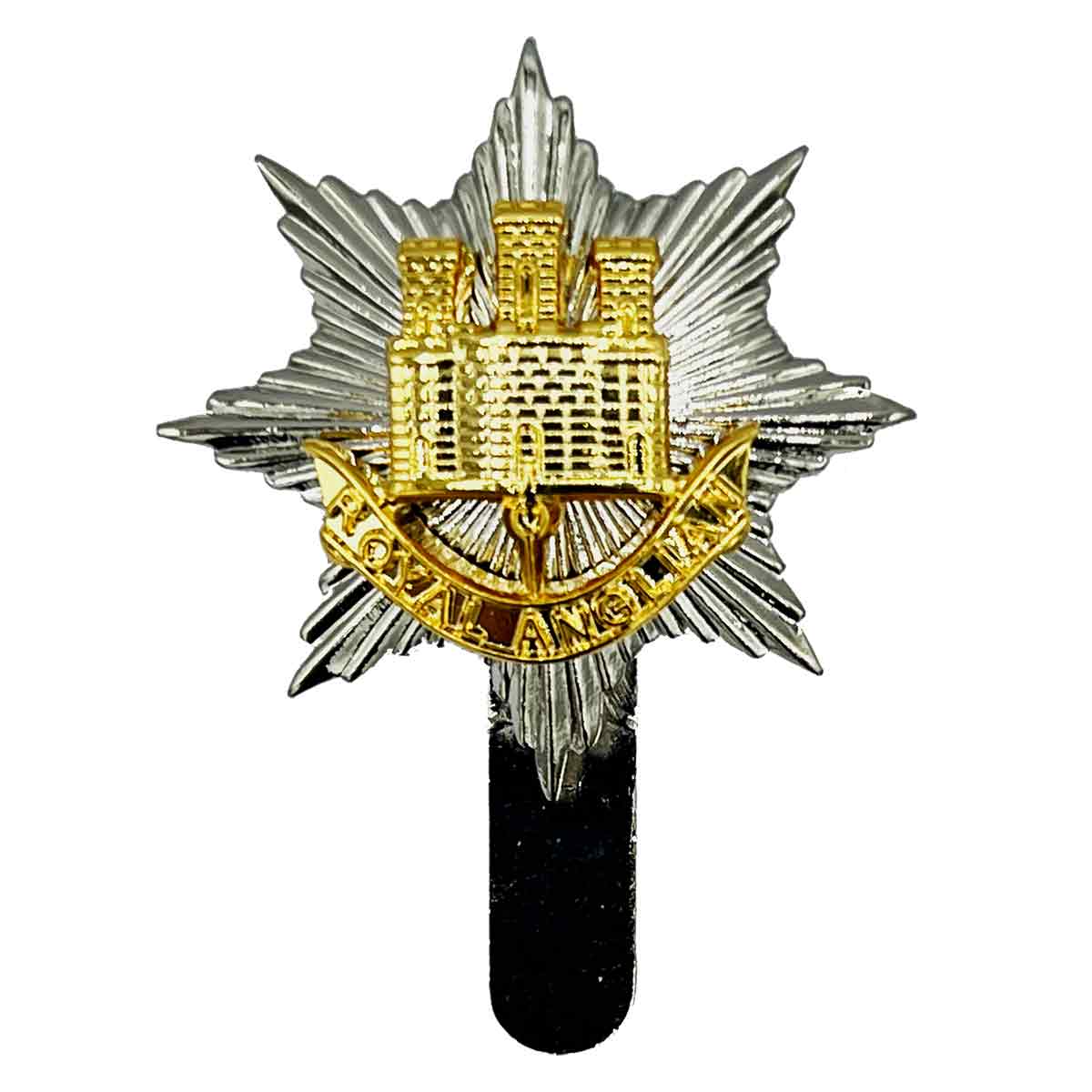 Royal Anglian Regiment Beret Cap Badge - John Bull Clothing