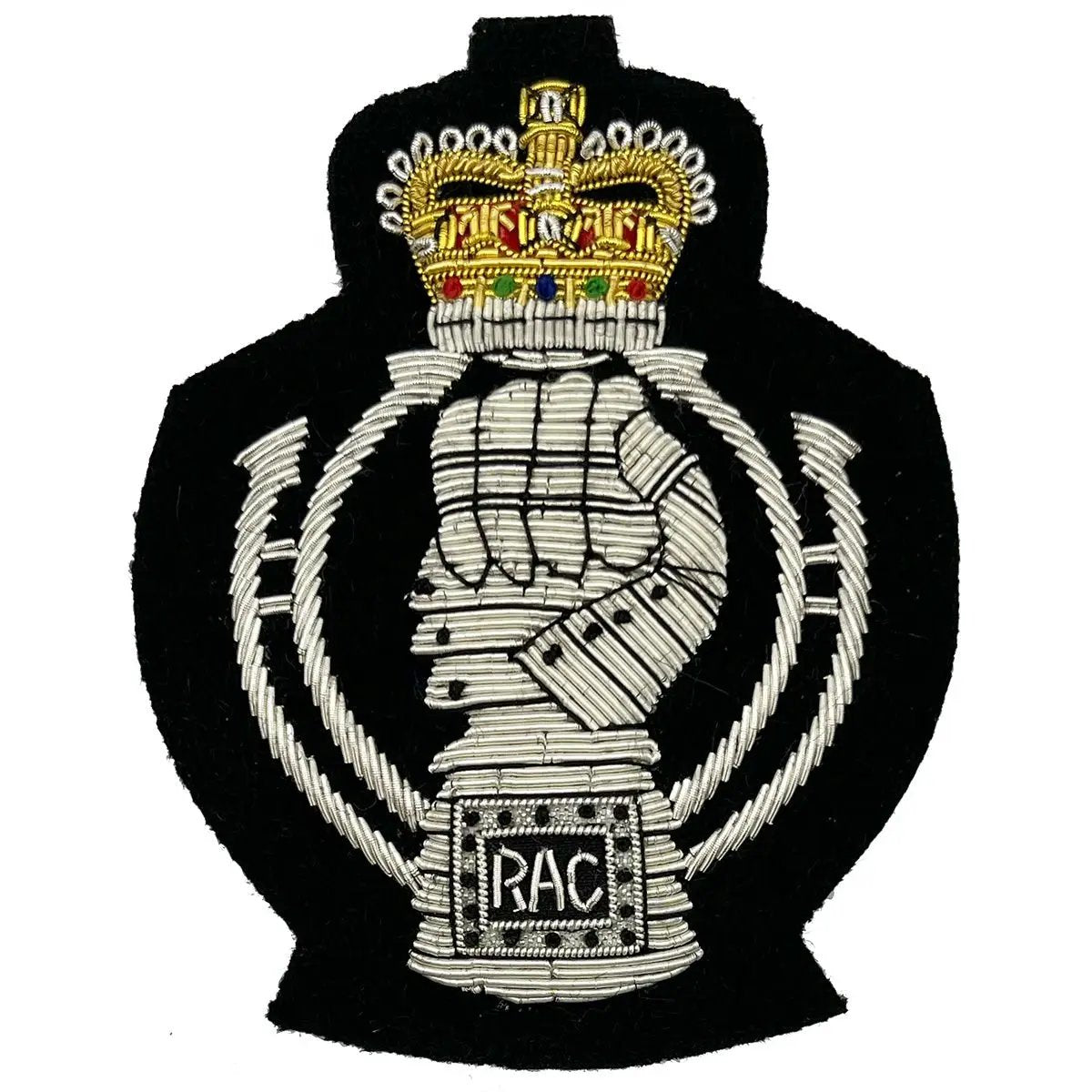 Royal Armoured Corps Bullion Blazer Badge - John Bull Clothing