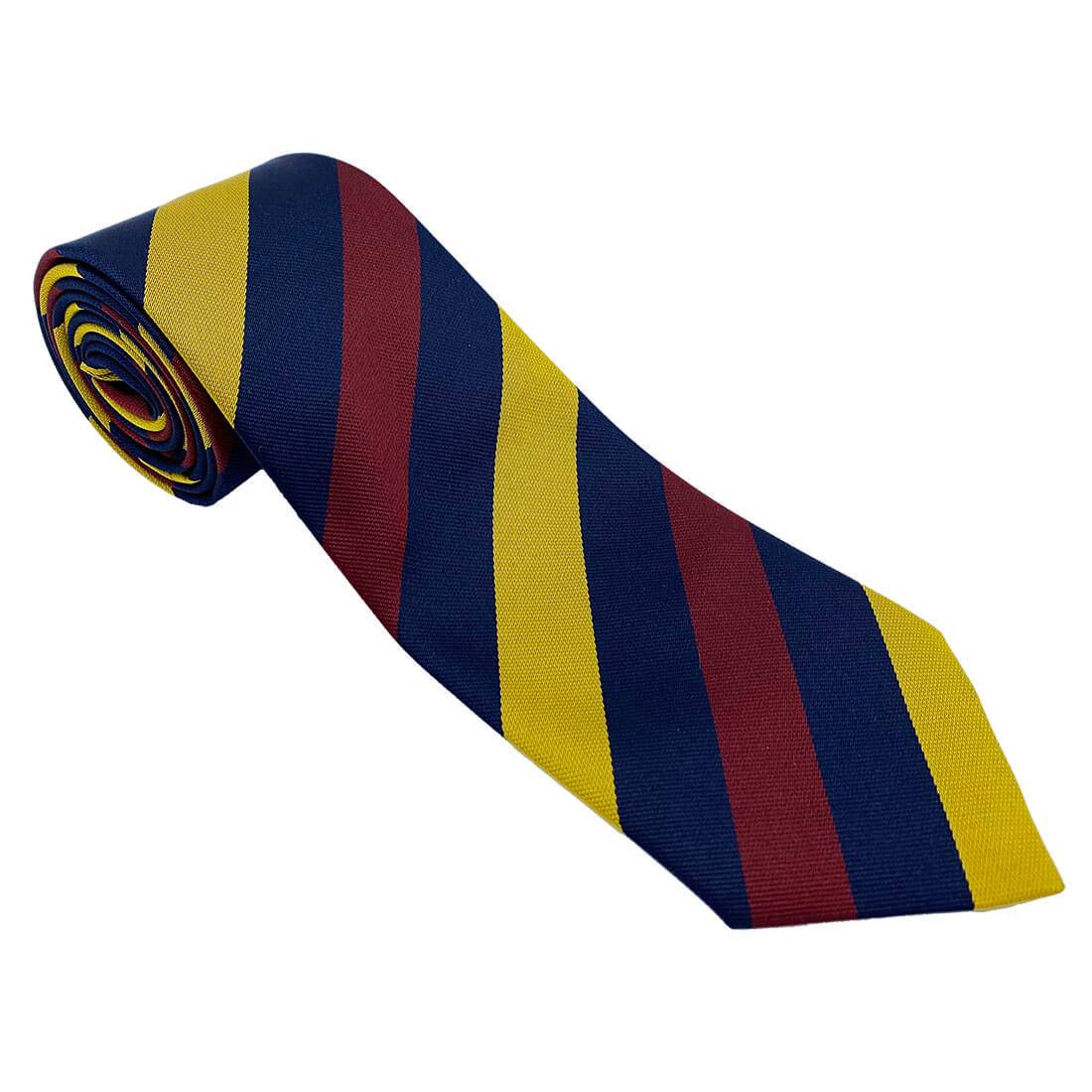 Royal Army Medical Corps Regimental Polyester Tie - John Bull Clothing