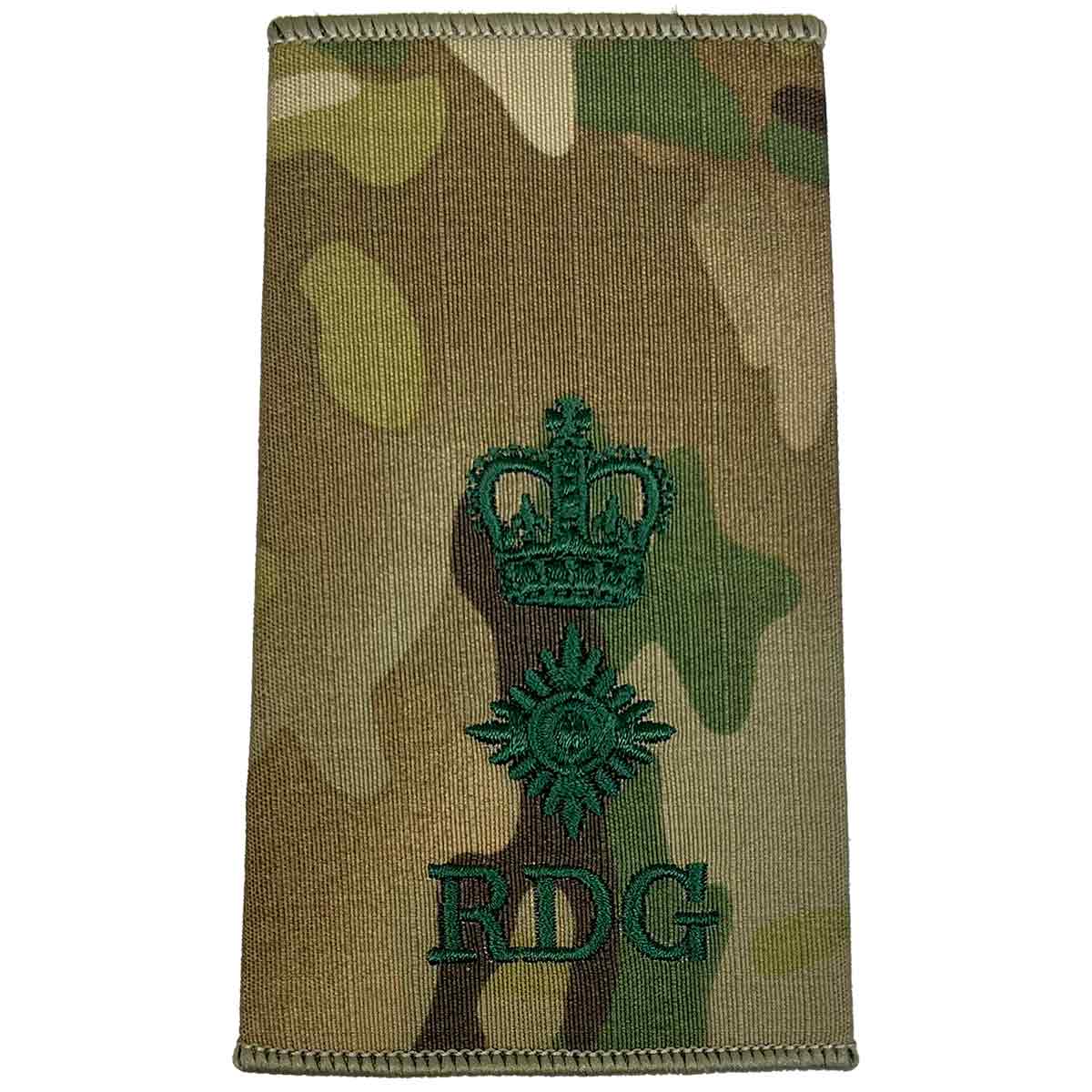 Royal Dragoon Guards Multicam Rank Slides (Pair) - John Bull Clothing