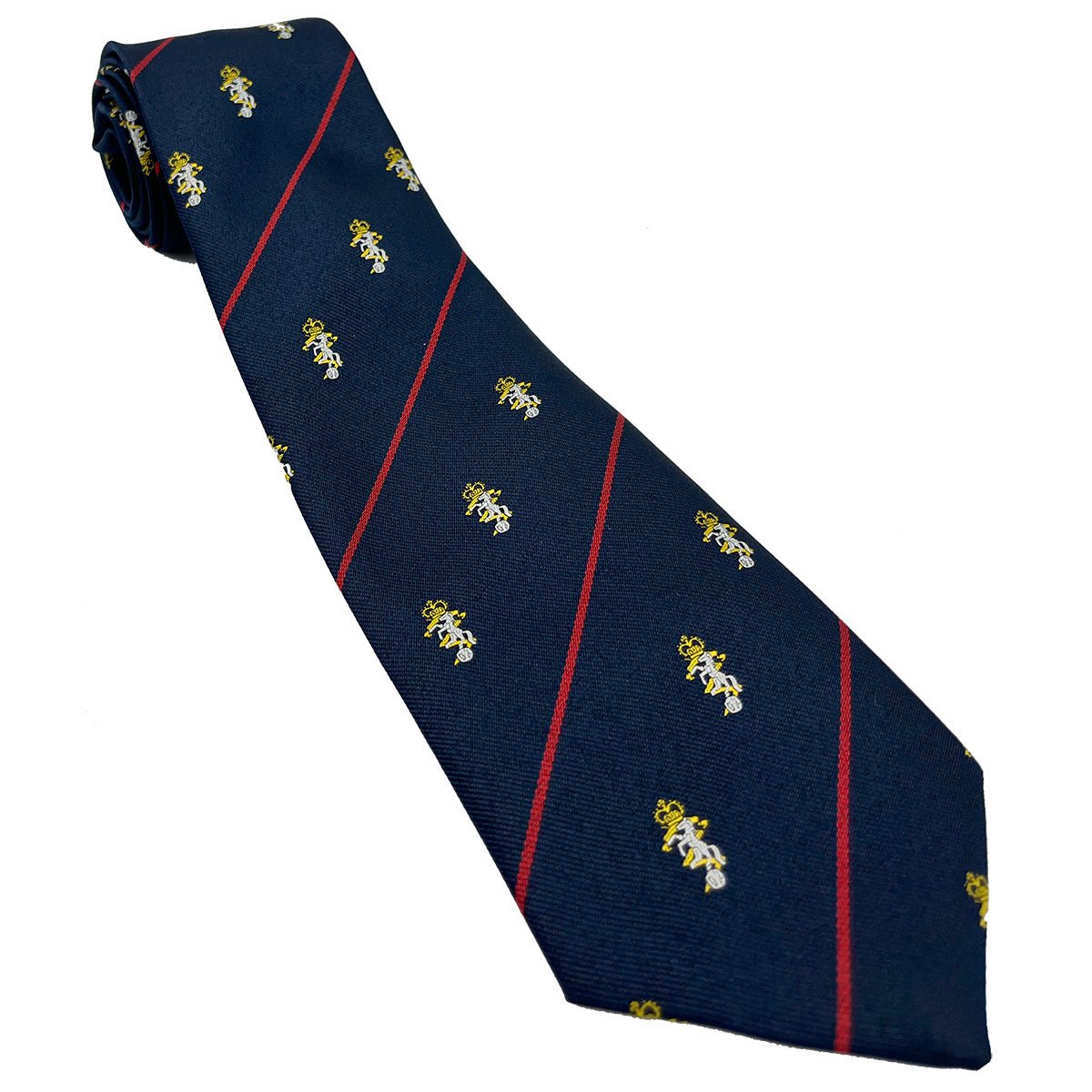 Royal Electrical and Mechanical Engineers Crest Polyester Tie - John Bull Clothing