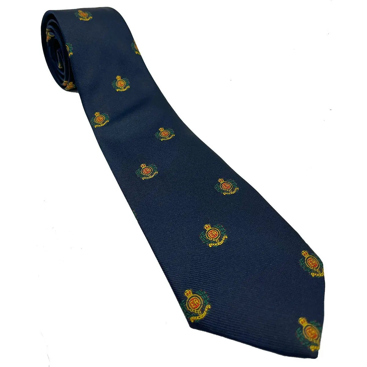 Royal Engineers Crest Regimental Polyester Tie - John Bull Clothing