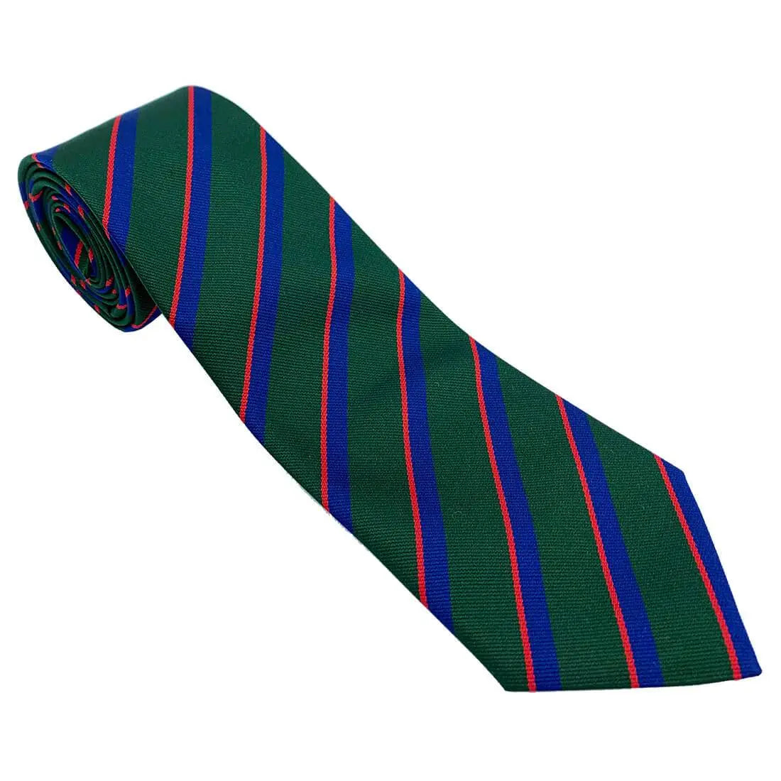 INSCRIRE Regimental Stripes Turtle タートル Regimental Army Ties Polyester | John Bull Clothing